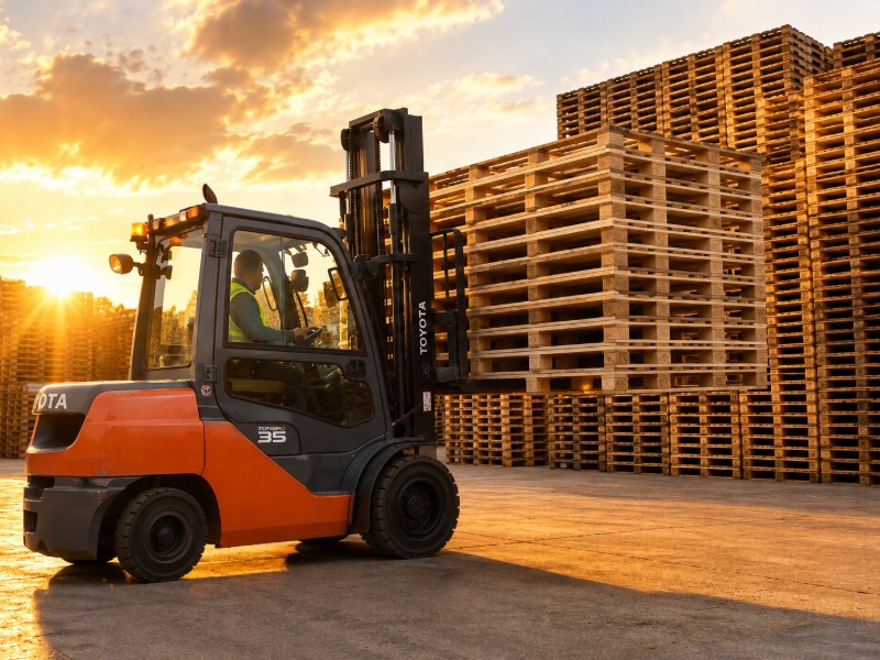We Collect Oversized / Large Wooden Pallets