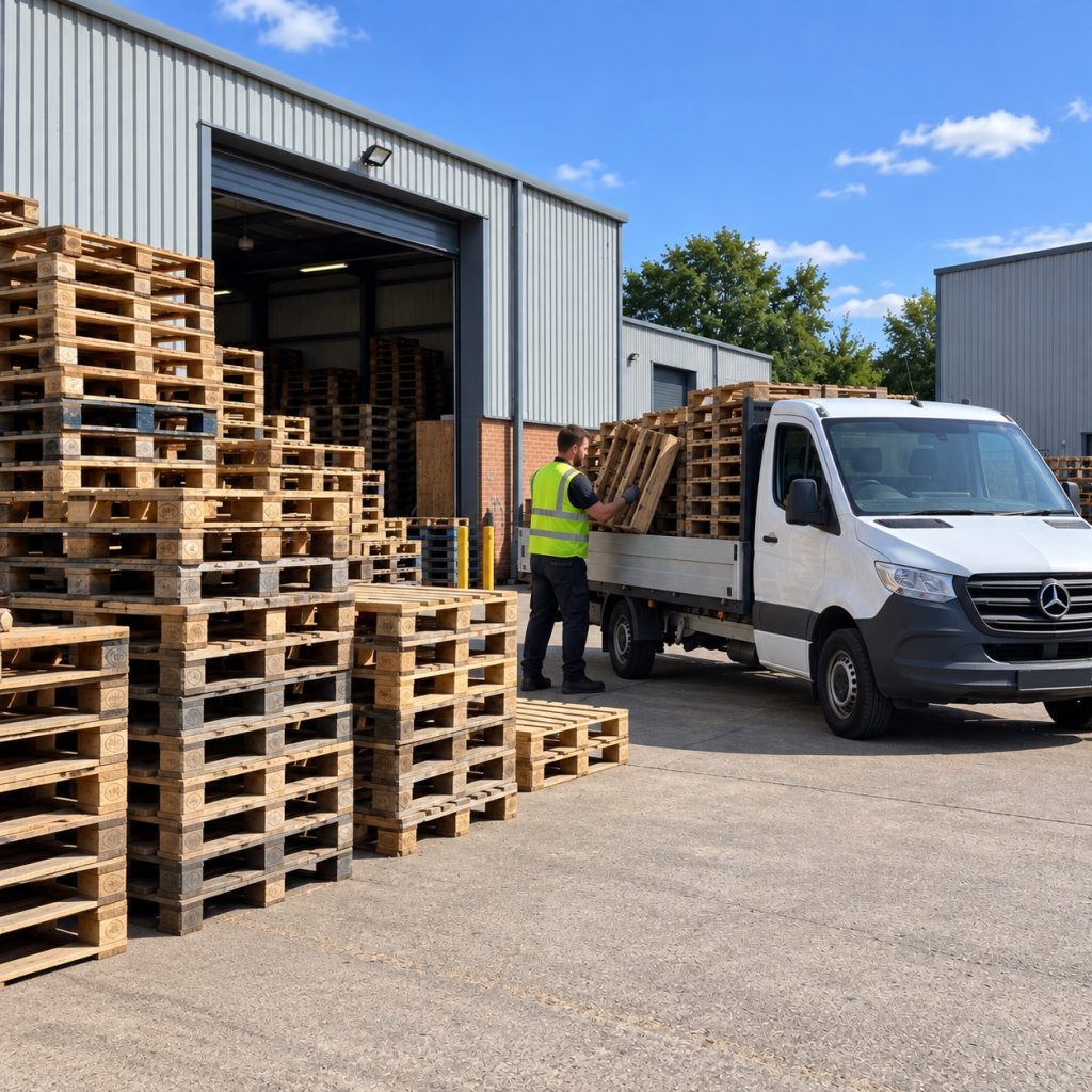 Bulk Pallet Clearance and Recycling Service in Stoke On Trent